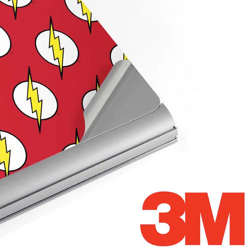 DC Comics The Flash Logo Pattern Surface Book 2 13.5in Skin